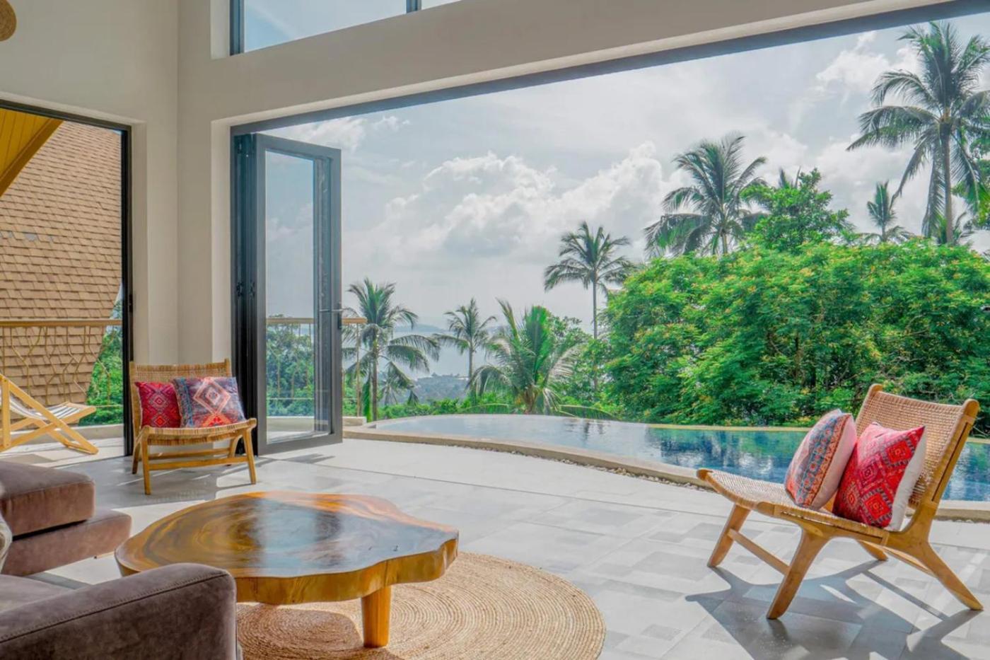 Phra Chan Villa 2Br - Infinity Pool & Sea View Chaweng  Esterno foto
