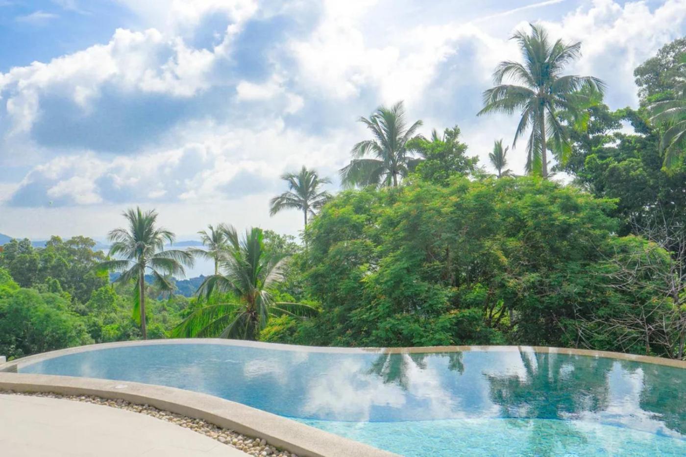 Phra Chan Villa 2Br - Infinity Pool & Sea View Chaweng  Esterno foto