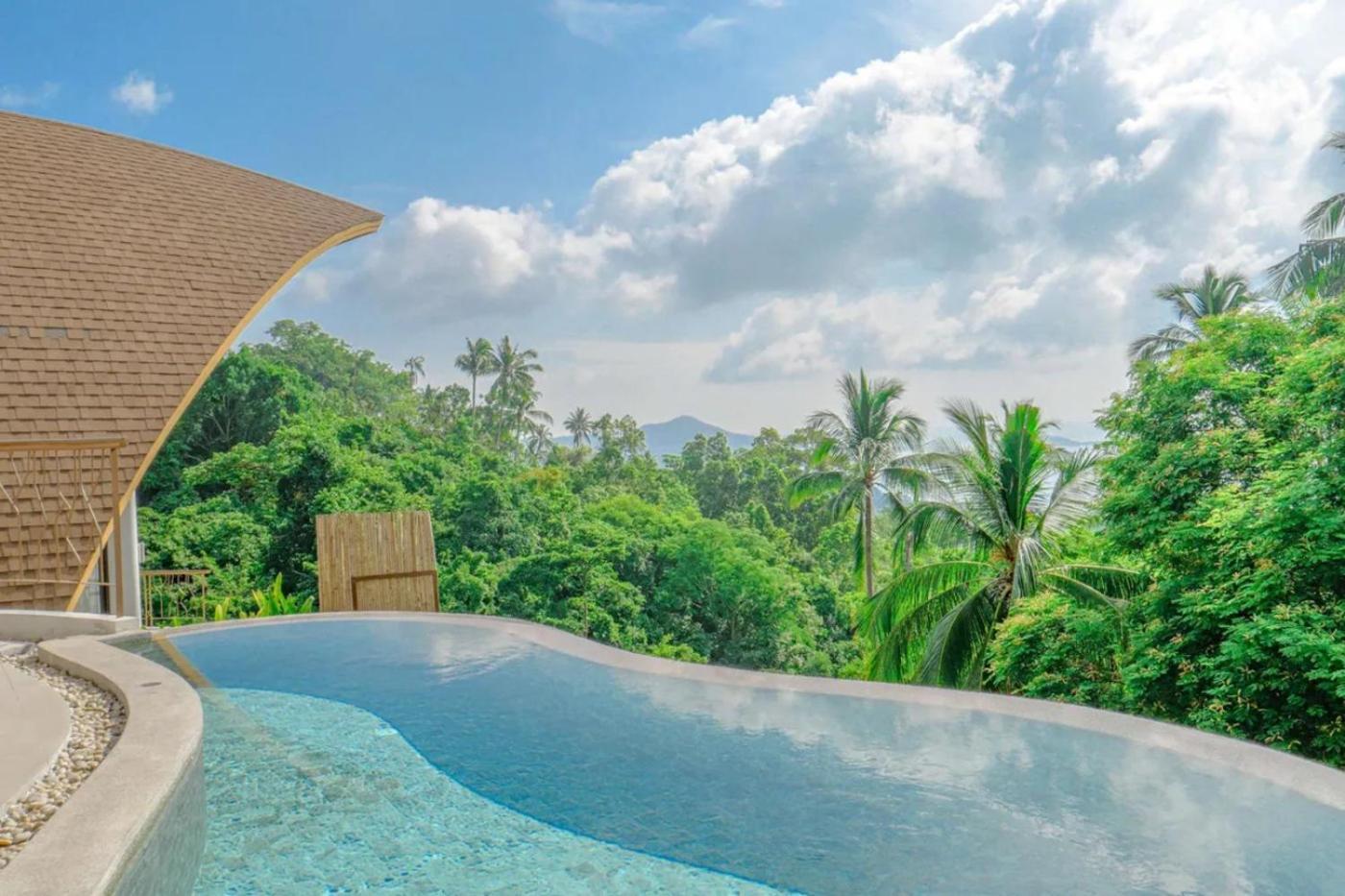 Phra Chan Villa 2Br - Infinity Pool & Sea View Chaweng  Esterno foto